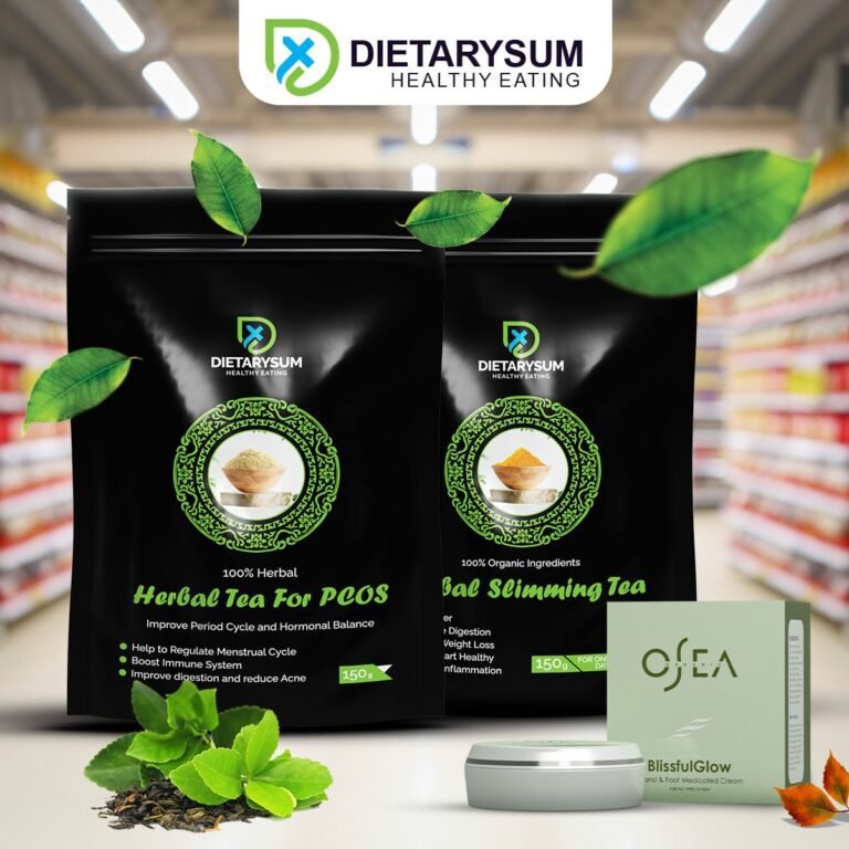 3 in 1 Deal: Weight Gainer, Slimming Tea, PCOS Tea