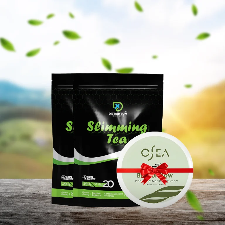 Slimming Tea Duo + Free OSEA Cream